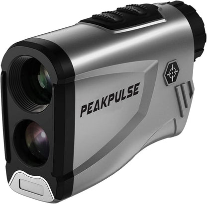 Golf Rangefinder 650/1200/1700 Yards Range Finder Golfing 6X Magnification 0.5 Yard Accuracy Flag Pin Lock Vibration Fast Focus High Clarity Display Easy to Use