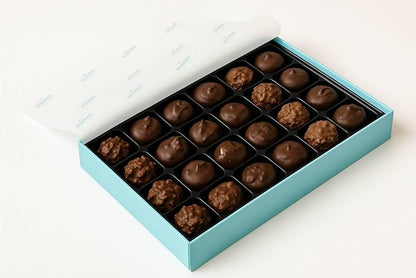 Andy Anand's Exquisite Sugar Free Chocolate Sampler: Unbelievably Delicious, Guilt-Free Indulgence in Assorted Gourmet Flavors, Gift Boxed (13 Oz) - Diabetic Friendly!