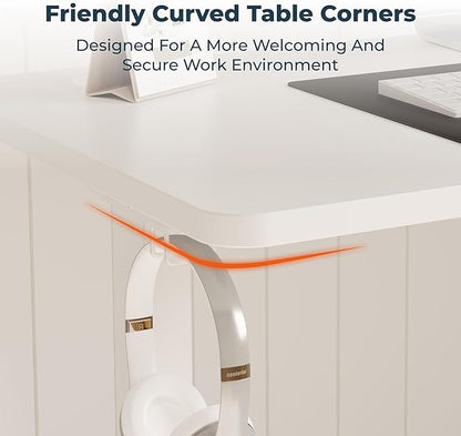 Standing Desk, Large 71x31 Inches Height Adjustable Stand Up Desk with Cable Management, Home Office Computer Desk with Memory Preset with Charging USB Port & Sedentary Reminder