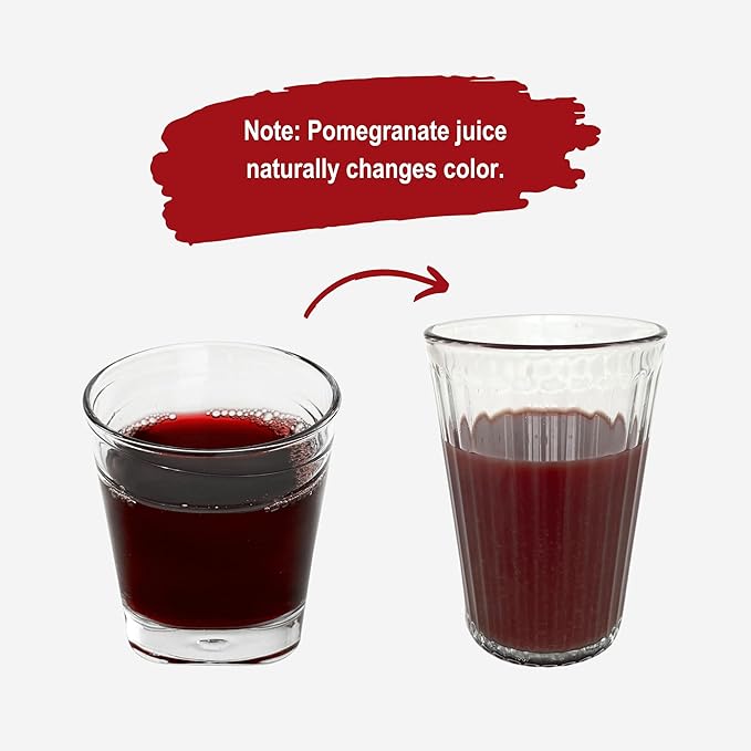 Organic Pomegranate Juice Box 101.4 Fl Oz | Pure Fruit Juice, Not From Concentrate | Organic, Vegan, Non-GMO | No Added Sugar, Easy-Pour Tap Packaging