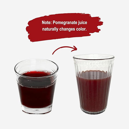Organic Pomegranate Juice Box 101.4 Fl Oz | Pure Fruit Juice, Not From Concentrate | Organic, Vegan, Non-GMO | No Added Sugar, Easy-Pour Tap Packaging