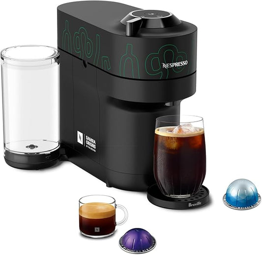 Nespresso Vertuo Pop+ Coffee and Espresso Maker by Breville, Samra Origins by The Weeknd Metad Green