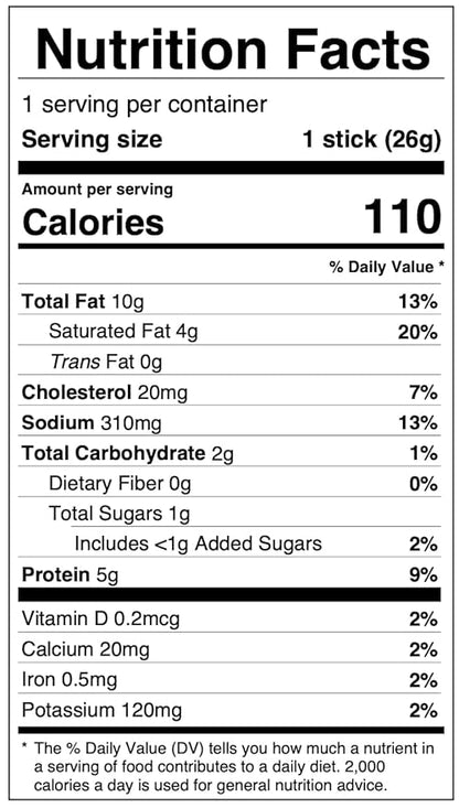 Frito-Lay Jack Link’s Fritos Chili Cheese Meat Sticks Straight Pack (Pack of 20)