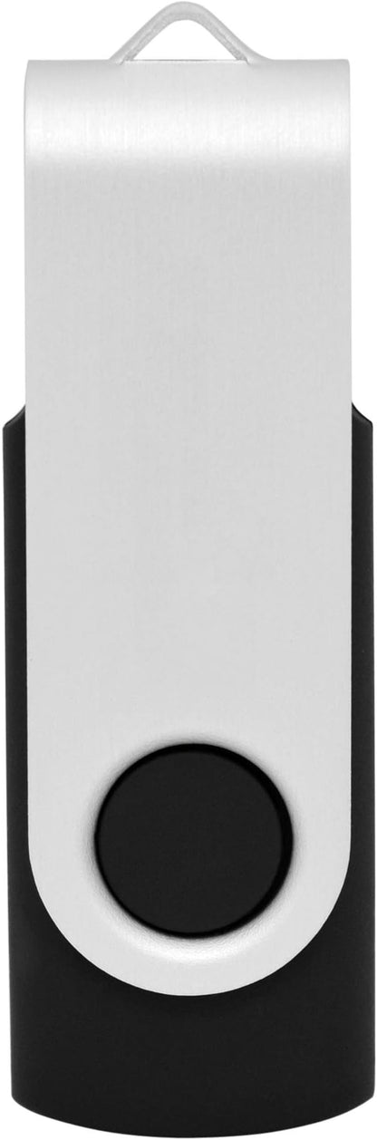 50 Pack 16GB USB Flash Drives Bulk 16GB Flash Drive 50 Pack USB2.0-Black