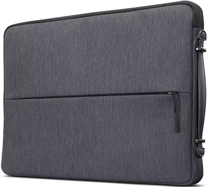 Lenovo Urban Laptop Sleeve 15.6 Inch for Laptop/ Notebook/Tablet Compatible with MacBook Air/Pro Water Resistant - Charcoal Grey