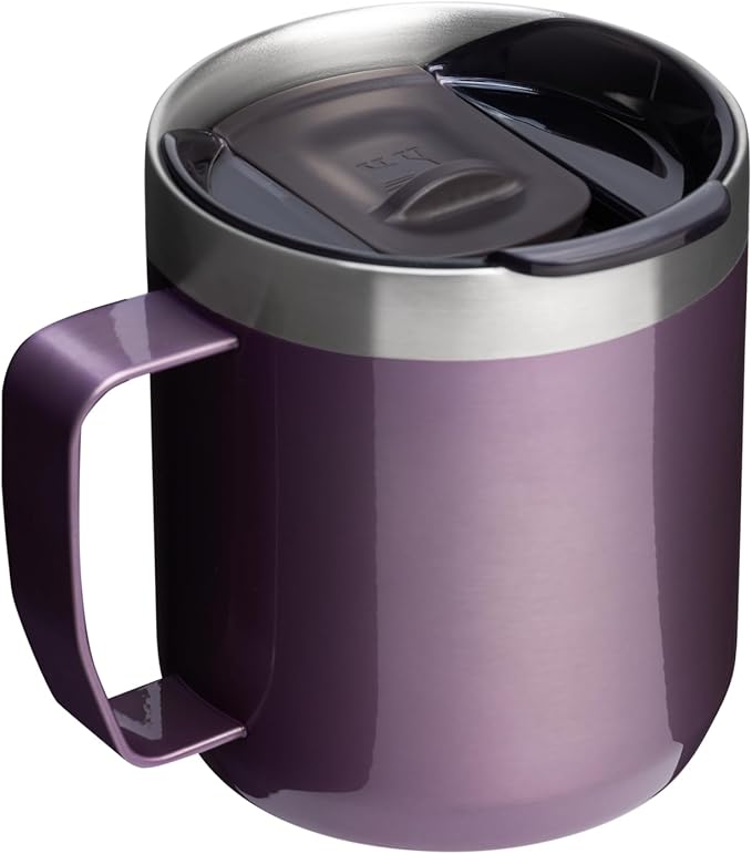 STANLEY Everyday Camp Mug | Drink Through Lid | Cup for Coffee, Tea and Drinks | Insulated Stainless Steel Coffee Mug | BPA-Free