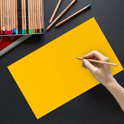 LUXPaper 8.5" x 14" Paper | Legal Size | Sunflower Yellow | 80lb. Text | 50 Qty