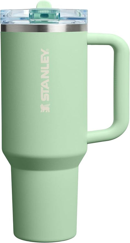 STANLEY Quencher ProTour Flip Straw Tumbler with Leakproof Lid | Built-In Straw & Handle | Cupholder Compatible for Travel | Insulated Stainless Steel Cup | BPA-Free