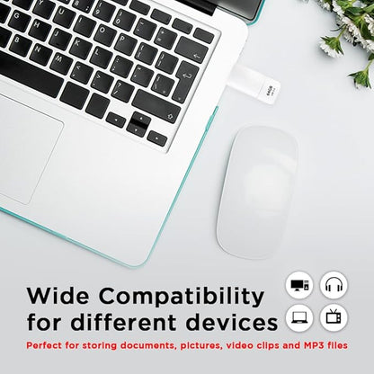 GIGASTONE 64GB Flash Drive (100 Pack) Z60NB USB 3.2 Gen 1, Ultra Fast, Retractable Capless Slider Design, Data Storage, Backup for PC/Mac/TV/Car Audio, USB 2.0/3.0/3.1 Compatible (Random Color)