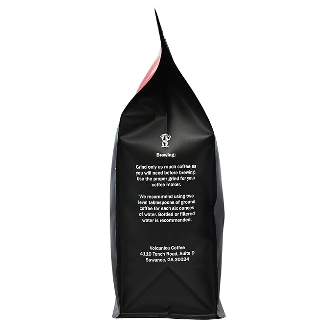 Sumatra Mandheling Decaf Coffee Beans, Whole Bean, Medium Roast, Swiss Water Processed, Rainforest Certified, Fresh Roasted, 16-ounce