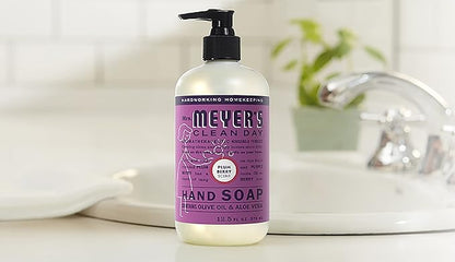 Mrs. MEYER'S CLEAN DAY New Spring Scent Variety Pack (Rain Water + Oat Blossom + Plum Berry)
