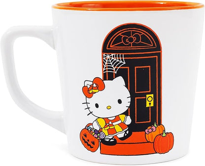 Silver Buffalo Sanrio Hello Kitty Halloween Ceramic Mug, 17.5 Ounces