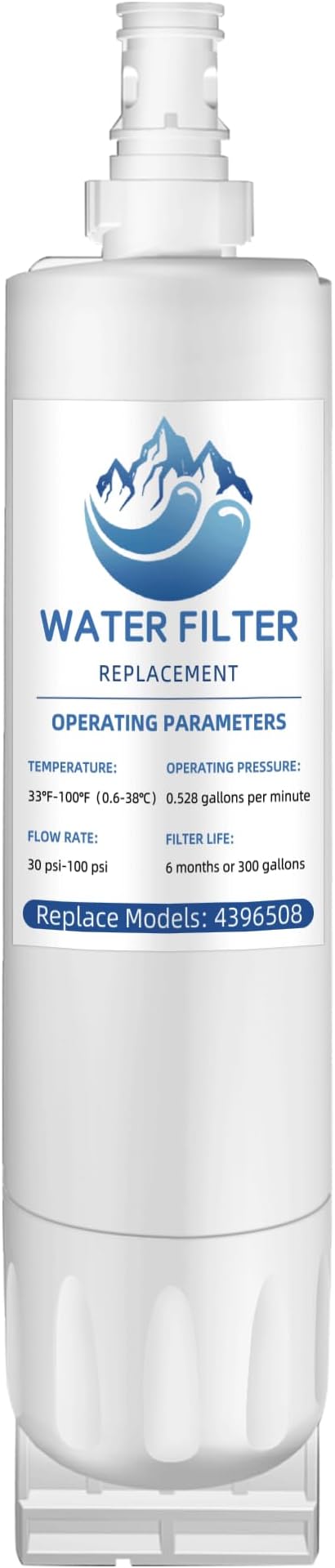 4396508 Water Filter Replacement For Whirl-pool EDR5RXD1, Everydrop Filter 5, kenmore 9085, wf-nlc240v, 1 Pack