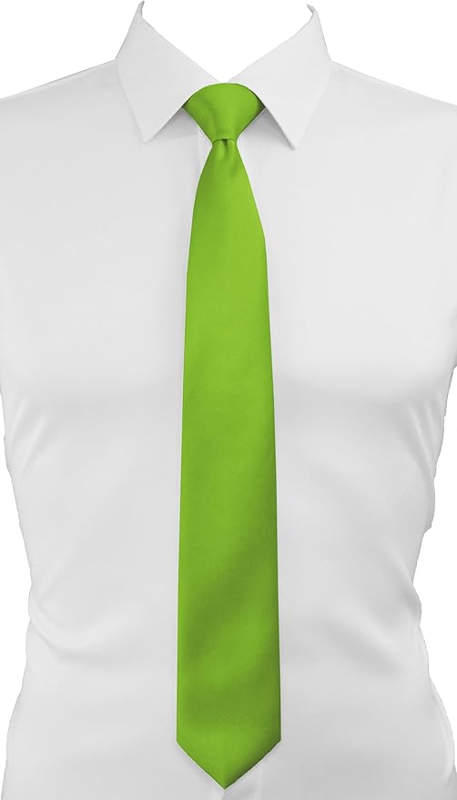 trilece Ties for Men - Men's Solid Color Ties - Formal Neckties for Men - Neck Tie for Man