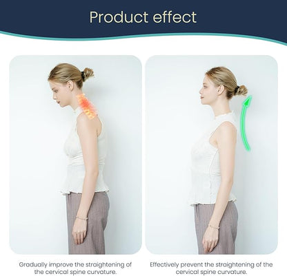 TYhealth Neck Traction Device: FDA-Cleared Electric Cervical Traction Device for Neck Pain Relief, Posture Correction & Muscle Relaxation | Neck Size: 12-16 inch