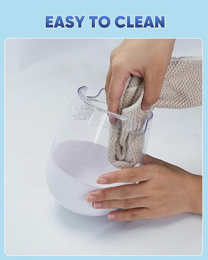 KEN BROWN 1.5L Mini Desktop Humidifier, Quiet, USB-Powered, 3 Mist Modes, Auto Shut-Off, Perfect for Office & Bedroom