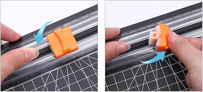TOPINCN A3 Paper Cutter, 16.5 Inch Slide Paper Trimmer, Portable Guillotines Cutter with Smooth Operation & Straight Line Cutting for Crafting, Scrapbooking Card Making, Home Use
