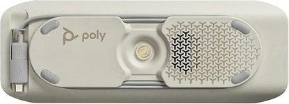 Poly - Sync 40+ Bluetooth Smart Speakerphone (Plantronics) - Flexible Work Spaces - Connect to PC/Mac via Included BT600 Dongle & Smartphones via Bluetooth - Works with Teams (Certified), Zoom & more
