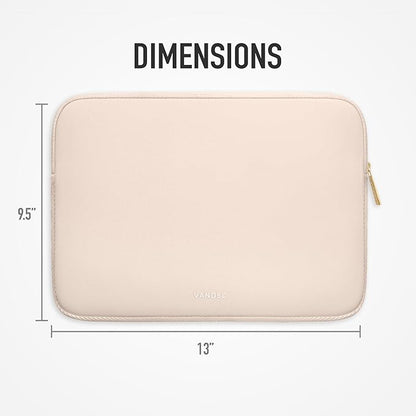 Vandel Slim Laptop Sleeve 13-13.3 inch Laptop Case for Macbook Air 13/Pro 13 Inch- Protective Macbook Case Sleeve, Tablet Carrying Bag Pouch for Lap Top Notebook, Chromebook, Dell, Asus Computer Cover