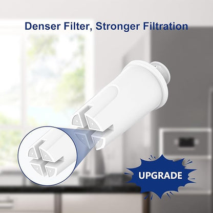 Replacement for Brita® Water Filter, Pitchers and Dispensers, Classic 35557, OB03, Mavea® 107007, Reduces Chlorine, Last Up to 2 Months (3 Pack)