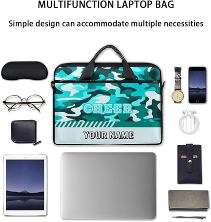 Custom-Laptop-Bag 15 Inch with Name Photo Personalized-Computer-Shoulder-Case Briefcases for Women Men Business