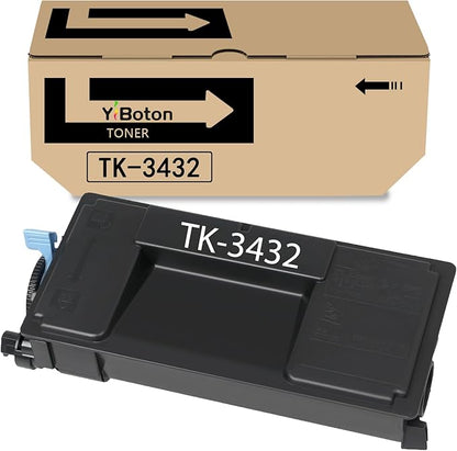 High Yield TK-3432 TK3432 Black Toner Cartridge Replacement for Kyocera TK-3432 TK3432 1T0C0W0US0 Toner Compatible for Kyocera PA5500x and MA5500ifx Printer