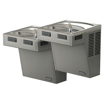 Elkay EZO8 8 GPH ADA Wall Mount Single Level Hands Free Water Cooler - Stainless Steel