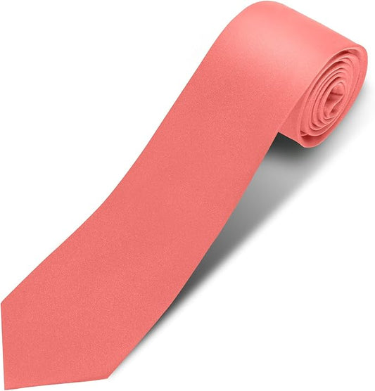 Men's Ties Solid Pure Color 3.15" (8CM) Necktie Plain Formal Business Wedding Black Ties For Men