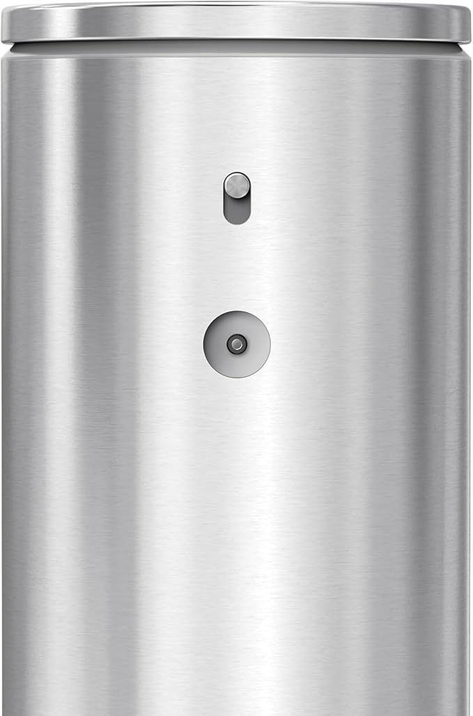 simplehuman 9 oz. Touch-Free Automatic Rechargeable Sensor Pump, Brushed Stainless Steel, New