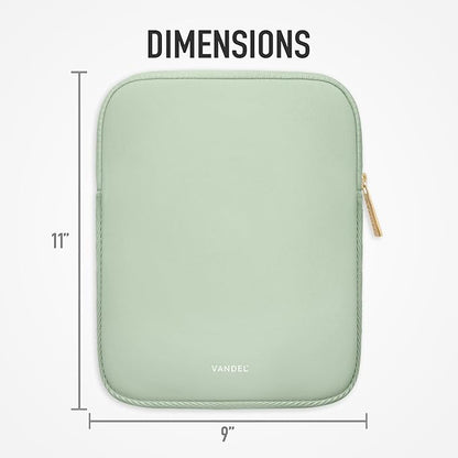 Vandel 9-11 Inch Tablet Sleeve, iPad Sleeve 11 inch Travel Pouch, Fits iPad Pro 11 Inch M4/ 10th Generation 10.9, 9/8th Gen 10.2/ Air 11" 5/4/3 10.9"/10.5", Pro 11 M2, Tab S8/S9