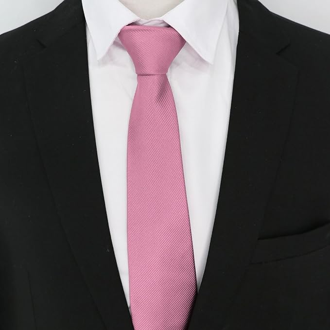 Solid Color Ties for Men 3.15" Mens Tie Classic Formal Neck Ties Mens Neckties for Men Business Wedding Casual