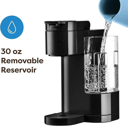KeurigK K-Express Essentials Single-Serve KCup Pod Coffee Maker 3 Cup Sizes Fast Fresh Brew 30oz Removable Water Reservoir Travel Mug Friendly Maintenance Alert Space-Saving (Black)