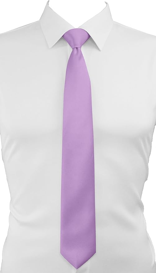 Dibi Solid Color Ties for Men, Formal Mens Ties, Neck Tie, Classic Tie for Boys Women Teens, Wedding Business Costume Necktie