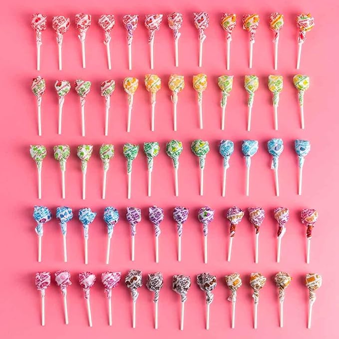 Dum Dums Original Mix 2,300 Count Box- All-Time Classic Flavors - Bulk Suckers, Lollipops Individually Wrapped, Candy Mix Variety Pack - Bulk Candy for Any Occasion