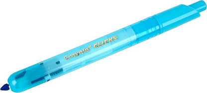Crayola Clicks Retractable Markers - Bold (10ct), No Dry Washable Markers for Kids, Click Markers for School, Must Have Coloring Supplies, Gifts