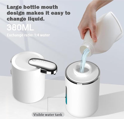2 Pack Automatic Soap Dispenser, Touchless Foam Soap Dispenser,USB Rechargeable Dispenser Electric Wall Mounted Motion Sensor Waterproof Dispenser Pump for Bathroom Kitchen Dish Soap