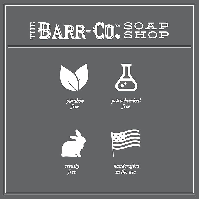 BARR-CO. Hand Soap Refill – Natural Liquid Soap, Refreshing Citrus & Herb Scent, Vegan & Moisturizing, Lemon Verbena 16fl oz