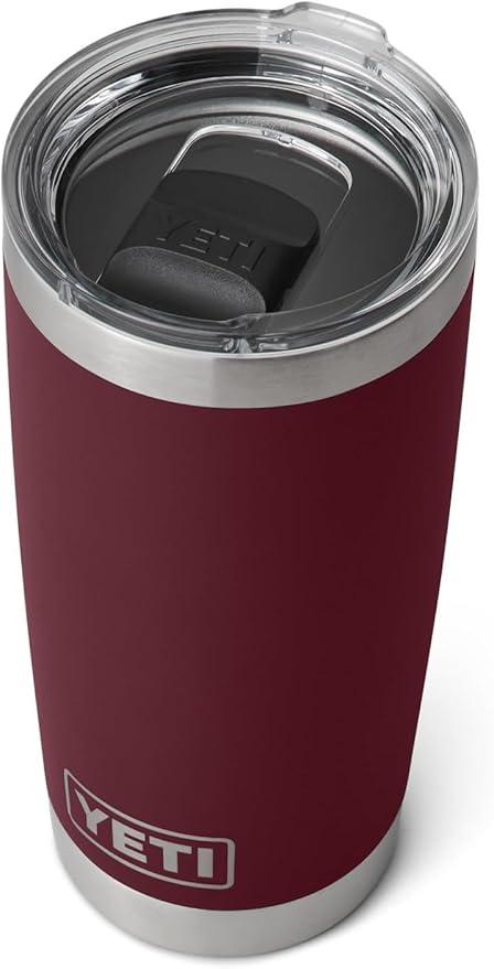 YETI Rambler 20 oz Stainless Steel Vacuum Insulated Tumbler w/MagSlider Lid