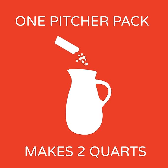 Crystal Light Classic Orange with Vitamin C & Calcium Drink Mix (20 Pitcher Packets, 4 Canisters of 5)