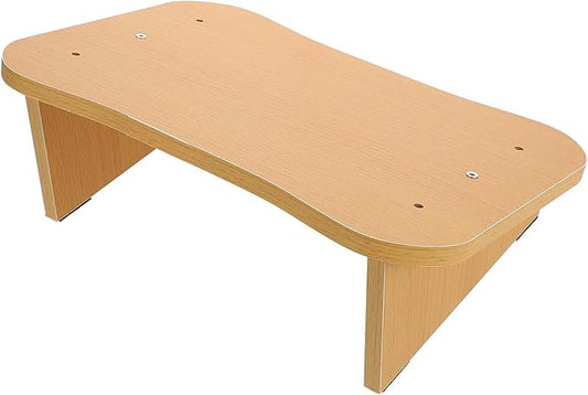 Under Desk Wood Foot Rest Non-Slip Footstool for Office and Home Use Ergonomic Feet Stand with Fine Texture Surface for Comfortable Leg Support and Improved Posture