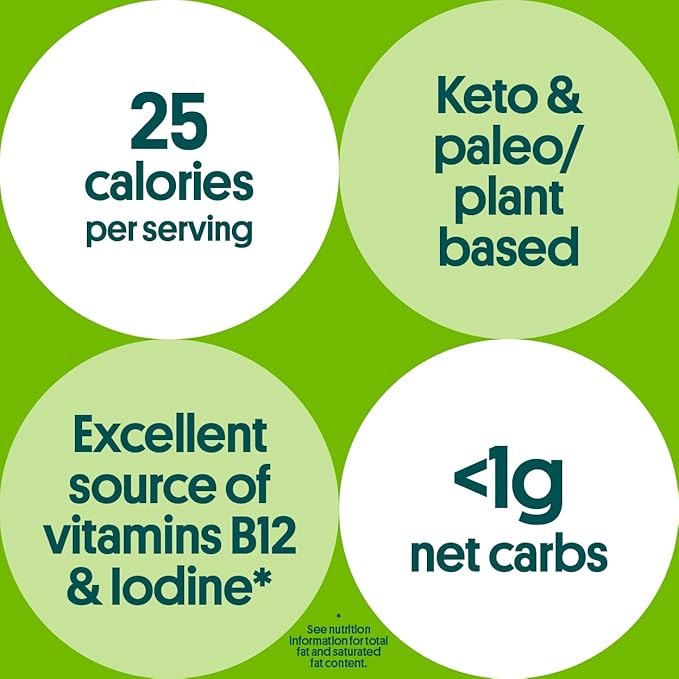 Gimme Seaweed Organic Premium Roasted Seaweed Snacks, Sea Salt & Avocado Oil, 12 Count Sharing Size, Keto, Vegan, Gluten-Free, Source of Omega3s & Iodine, Healthy On-The-Go Snack for Kids & Adults