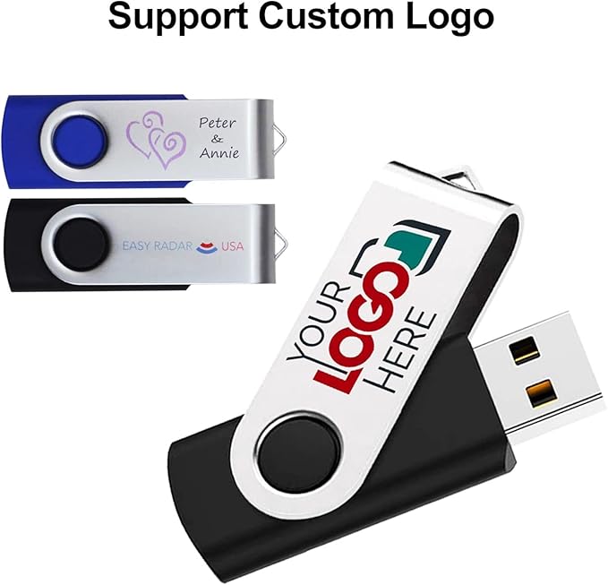 AreTop 512MB Flash Drive 50 Pack, Bulk USB 2.0 Memory Stick Thumb Drives(512MB 50PCS, Mix Color)