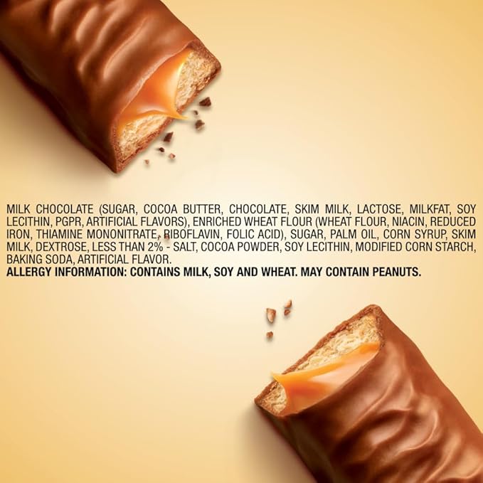 TWIX Caramel Chocolate Cookie Candy Bar Bulk Pack, Share Size, 3.02 oz Bar (Pack of 24)