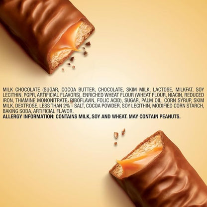TWIX Caramel Chocolate Cookie Candy Bar Bulk Pack, Share Size, 3.02 oz Bar (Pack of 24)