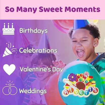 ALBERT'S Candy Milk Chocolate Foiled Balls, 40 oz Bag, Party and Wedding Candy, Peanut-Free (Full Size, Gold)