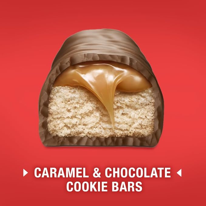 TWIX Bulk Chocolate Candy Individually Wrapped, Full Size, Caramel Chocolate Cookie Candy Bar, Perfect for Snacks, Parites, Goodie Bags, Holidays 36-Count Box