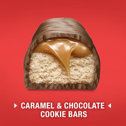 TWIX Bulk Chocolate Candy Individually Wrapped, Full Size, Caramel Chocolate Cookie Candy Bar, Perfect for Snacks, Parites, Goodie Bags, Holidays 36-Count Box