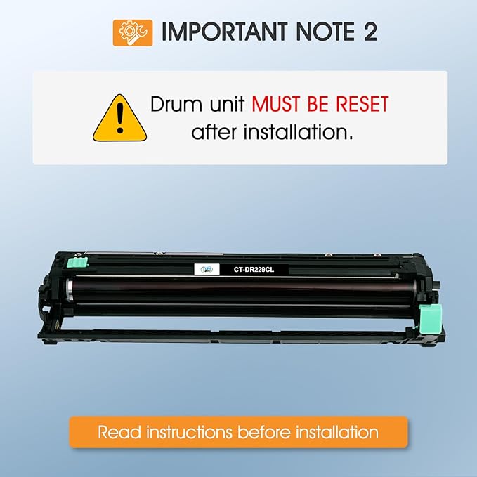 DR229 DR229CL Drum Unit 4-Pack Compatible Replacement for Brother DR229 DR-229CL for MFC-L3780cdw MFC-L3720cdw HL-L3220cdw HL-L3280cdw HL-L3295cdw DCP-L3560cdw Printer