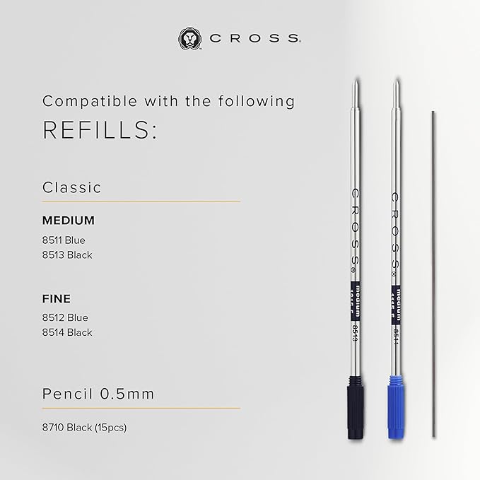 Cross Coventry Black Lacquer Pen and Pencil Gift Set