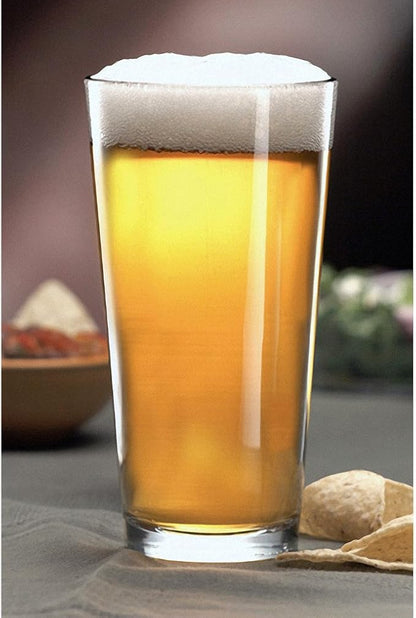 Libbey Pint Glass with DuraTuff Rim (1639HT), 16oz
